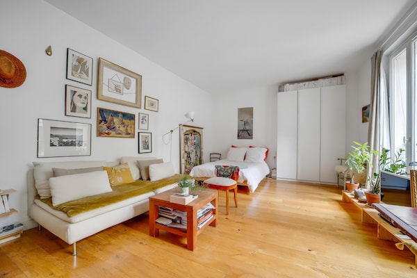 Licht appartement vlakbij Parijs met toegang tot iconische bezienswaardigheden - thumbnail 2