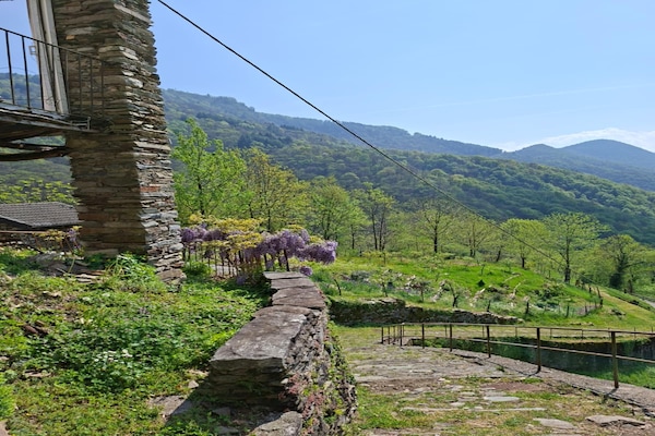 Authentiek vakantiehuis in Aurano met uitzicht op de Val Intrasca - thumbnail 6