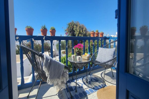 Elegant appartement met dakterras in het hart van Chora, Mikonos - thumbnail 4