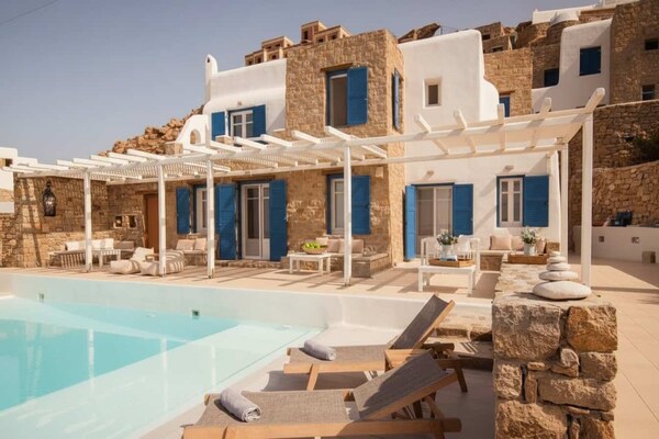 Moderne villa op Mykonos met privézwembad voor 8 gasten - thumbnail 6