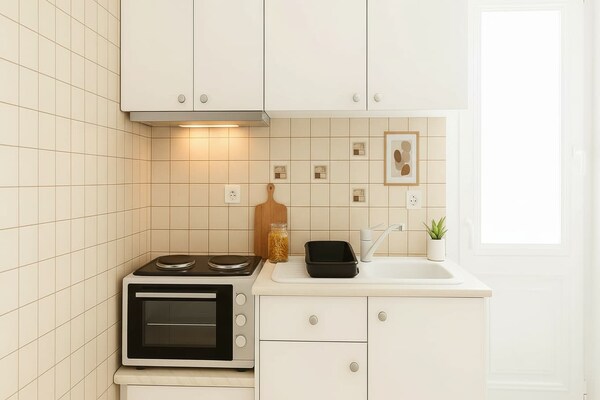 Authentiek Cycladisch Appartement met Balkon in Lefkes, Paros - thumbnail 4