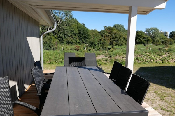 Stijlvol Deens vakantiehuis met sauna & whirlpool op 500m van zee - thumbnail 2