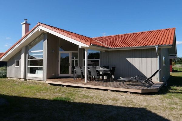 Stijlvol Deens vakantiehuis met sauna & whirlpool op 500m van zee - thumbnail 6