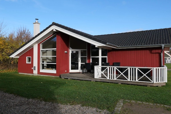Stijlvol Deens vakantiehuis met sauna & whirlpool op 500m van zee - thumbnail 2