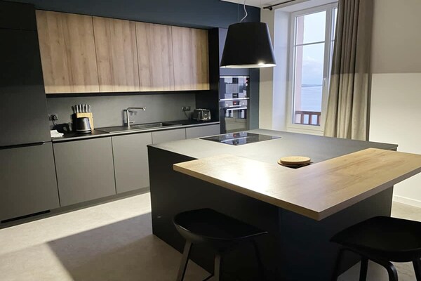 Op 300 m van het strand: Ruim appartement in Landéda voor 4 personen - thumbnail 2