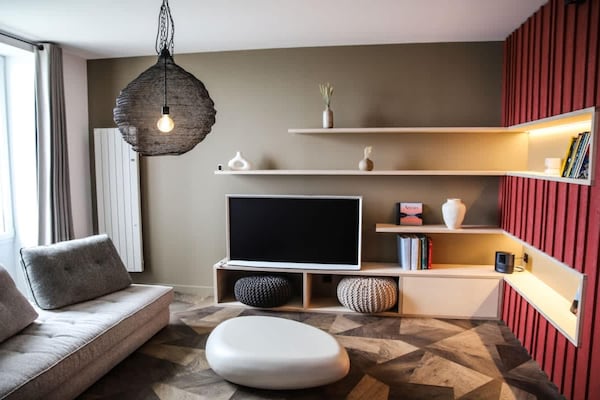8-persoons modern appartement op 300m van het strand in Landéda - thumbnail 2