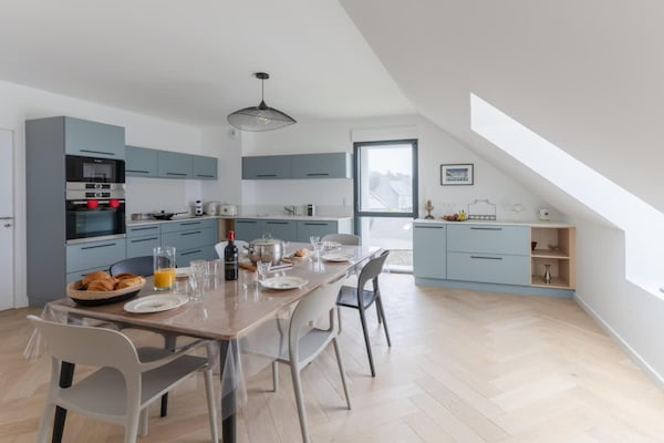 Op 500m van het strand: ruim appartement in Porspoder voor 6 personen - thumbnail 3