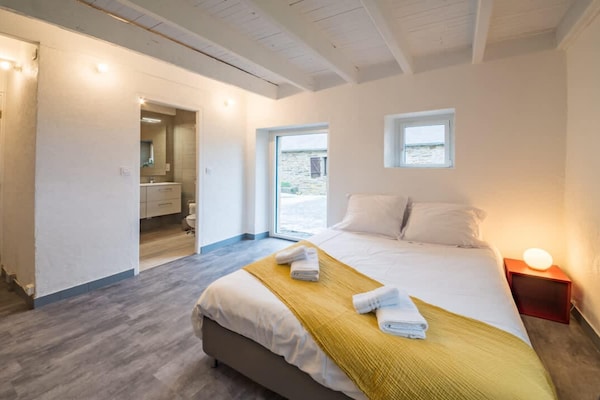 Op 300 m van het strand: Ruim appartement in Landéda voor 8 personen - thumbnail 4