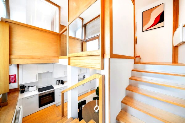 Sfeervol split-level appartement in levendig Fulham, Londen - thumbnail 5