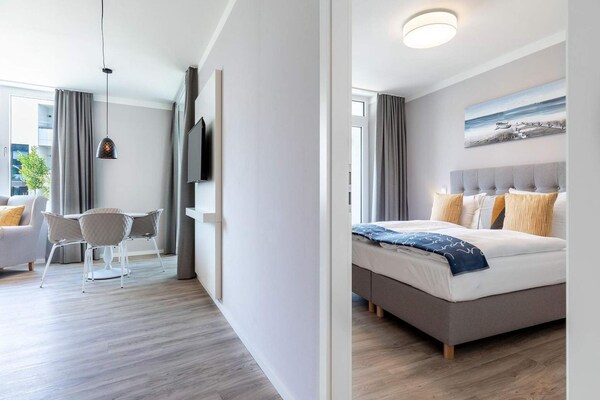 Modern appartement op 300 meter van het strand van Travemünde - thumbnail 3