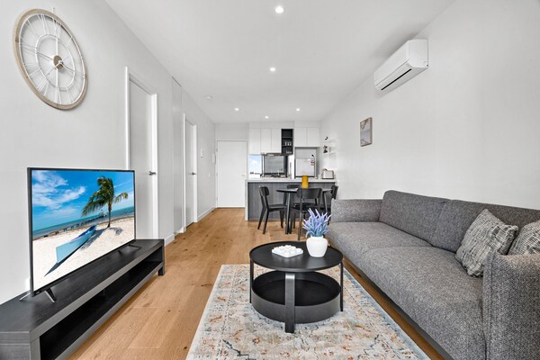 Modern appartement op de 19e verdieping met panoramisch uitzicht over Melbourne - thumbnail 3