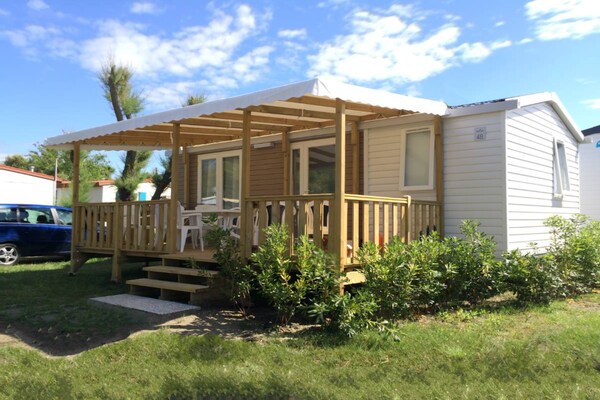 Lodge Deluxe aan de Adriatische kust, 50 meter van het strand in Lido di Pomposa - thumbnail 3