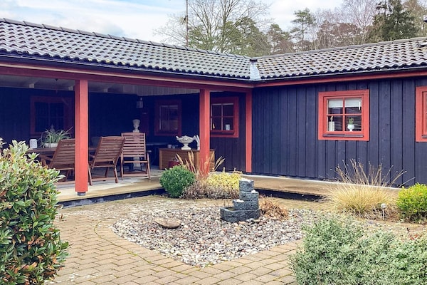 Vrijstaand vakantiehuis aan golfbaan bij Tönnersa natuurreservaat - thumbnail 3