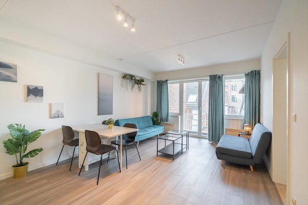 Licht 2-persoons appartement in Antwerp - thumbnail 3
