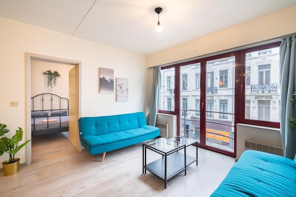 Licht 2-persoons appartement in hartje Antwerpen · 1 slk · 2 pers. - thumbnail 4