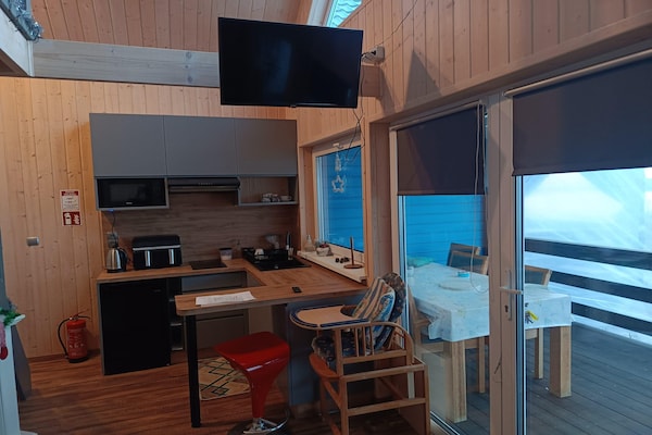 Houten vakantiehuis aan het meer met wellness en zwembad in Brzuze - thumbnail 3