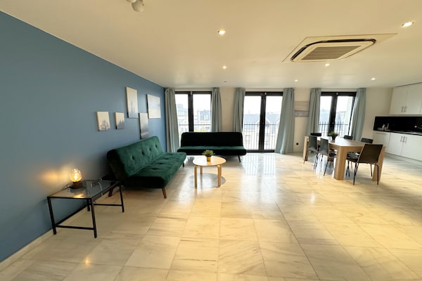 Ruim luxe appartement met 3 slaapkamers in het centrum van Antwerpen - thumbnail 2