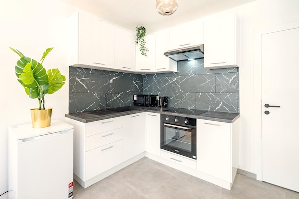 Lichte studio voor 1 persoon in hartje Antwerpen – 44m² - thumbnail 5