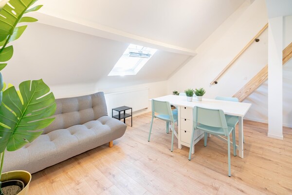1-persoons appartement in Antwerp Center met rustige slaapkamer - thumbnail 3