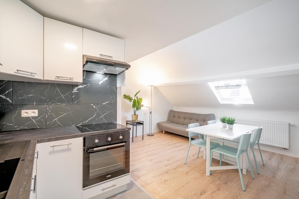 1-persoons appartement in Antwerp Center met rustige slaapkamer - thumbnail 6