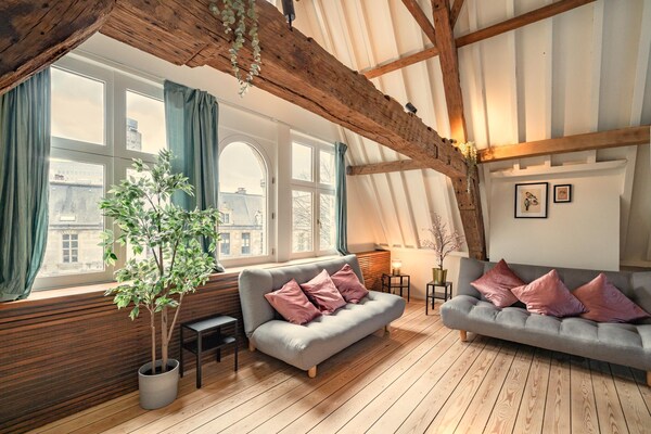 Loftappartement voor 1 persoon in hartje Antwerpen - thumbnail 3