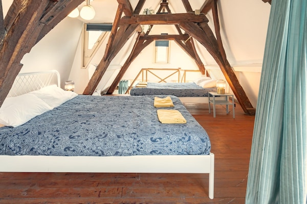 Duplex appartement voor 2 personen in hartje Antwerpen - thumbnail 4