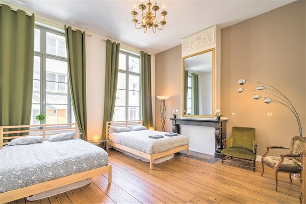 Ruim duplexappartement in hartje Antwerpen voor flexibel groepsverblijf - thumbnail 5