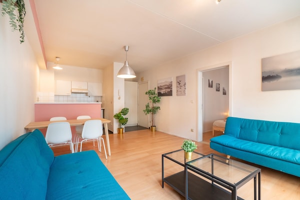 Licht appartement voor 1 persoon in het hart van Antwerpen – 50 m² - thumbnail 4