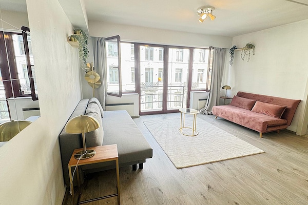 1-persoons appartement in Antwerpen, licht en rustig - thumbnail 3