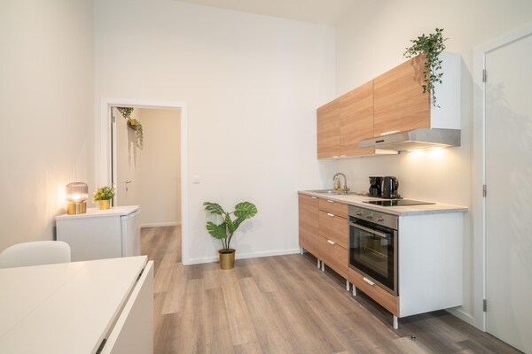 Stil appartement in Antwerpen, omringd door groen op 50m² - thumbnail 5