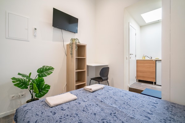 Knus 1-persoonsappartement in hartje Antwerp (30 m²) - thumbnail 6