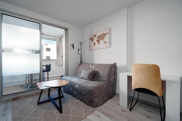 Licht appartement op 50m van het strand in Agde voor 4 personen - thumbnail 6