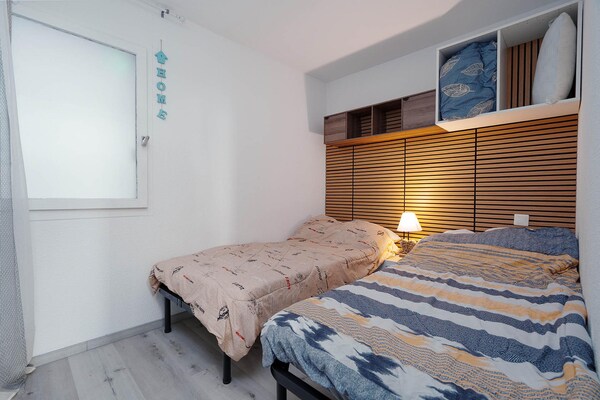 Licht appartement op 50m van het strand in Agde voor 4 personen - thumbnail 4