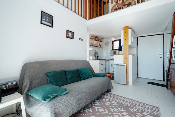 Licht appartement op 150m van strand in Agde, voor 4 personen - thumbnail 2