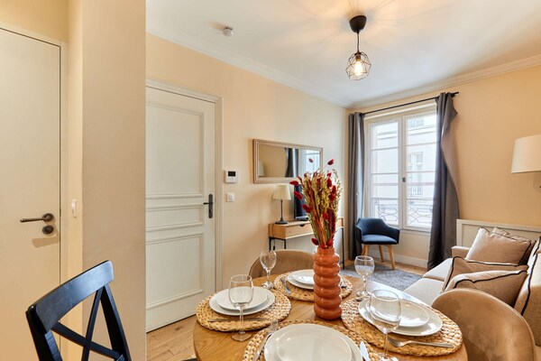 Sfeervol appartement in hartje Parijs, vlakbij Montorgueil - thumbnail 4