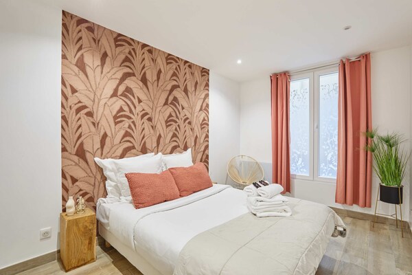 Authentiek appartement in 11e arrondissement, 2 slaapkamers, metro Voltaire - thumbnail 4