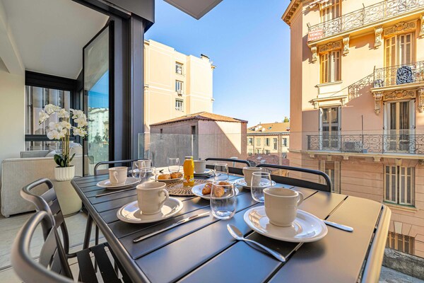 Stijlvol appartement in Beausoleil, op de grens van Monaco - thumbnail 3