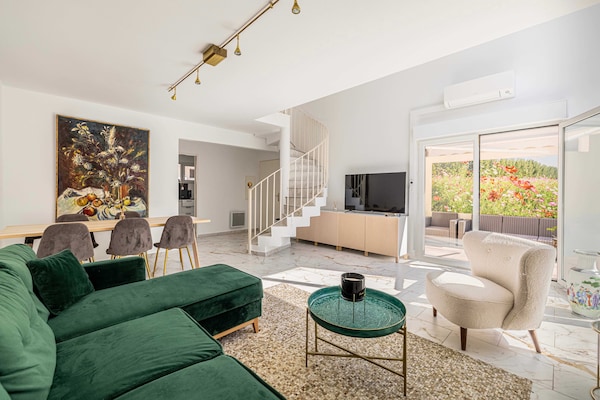 Ruim duplexappartement voor 6 personen in Cannes, vlakbij strand en centrum - thumbnail 1