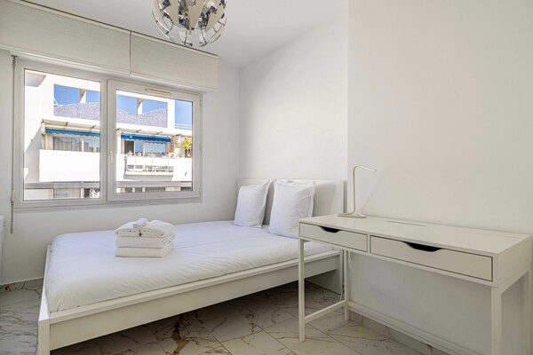 Ruim duplexappartement voor 6 personen in Cannes, vlakbij strand en centrum - thumbnail 4