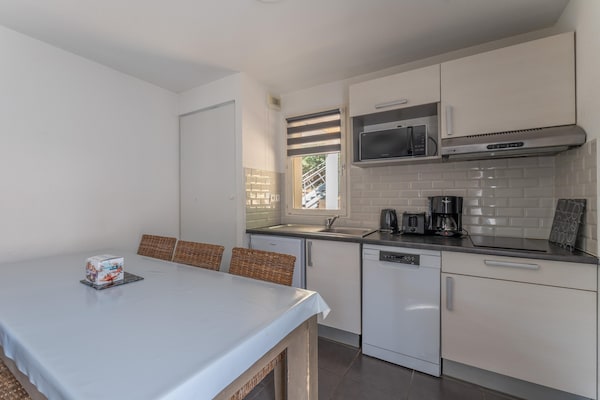 Licht appartement op 100m van het meer met verwarmd zwembad in Lacanau - thumbnail 5