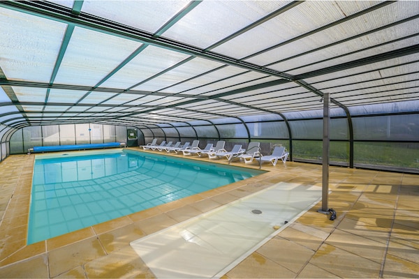 Gezellig appartement aan zee in St Nic met verwarmd binnenzwembad - thumbnail 2