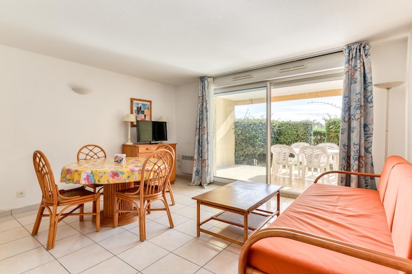 Strandappartement voor 4 personen met zwembad in Valras-Plage - thumbnail 3