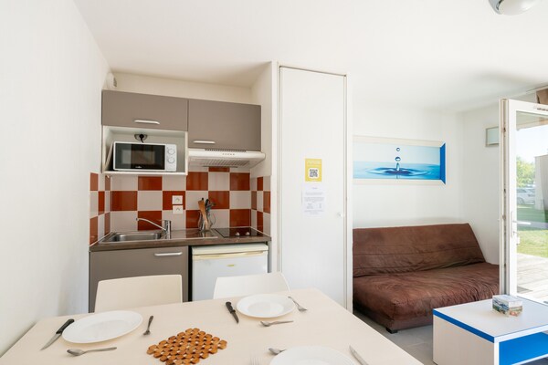 Knus appartement in Parentis-en-Born met airco, wifi en zwembad - thumbnail 3