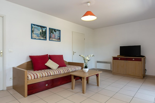 Ruim 4-kamer appartement voor 8 personen vlak bij de kust in Sérignan - thumbnail 3