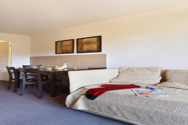 Knusse studio voor 4 personen met uitzicht op de Alpen in Allos - thumbnail 2