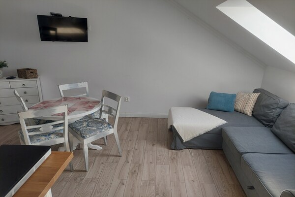 Comfortabel 2-kamerappartement op idyllische boerderij in Rabiąż - thumbnail 4