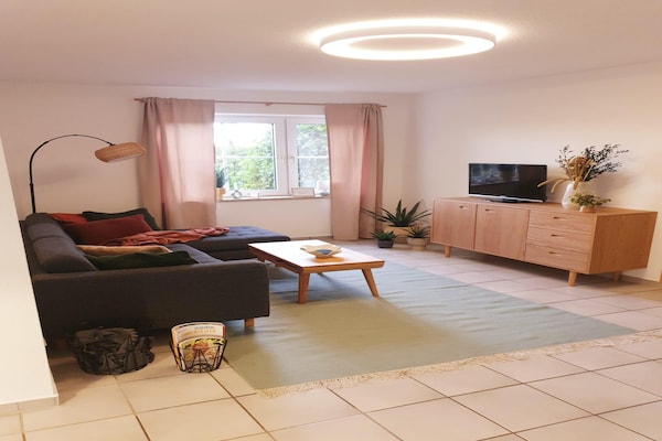 Licht appartement met terras en uitzicht in Petersdorf - thumbnail 1