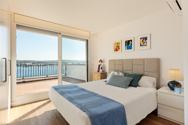 Aan het strand: Ruim duplex appartement in L'Escala voor 8 personen - thumbnail 5