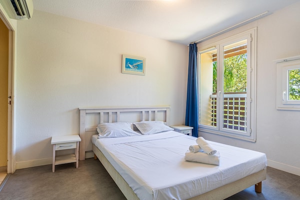 Licht appartement met zwembad in La Londe les Maures - thumbnail 5
