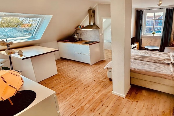 2-persoons appartement aan zee in Orth: Ferienwohnung meerHAFEN - thumbnail 2